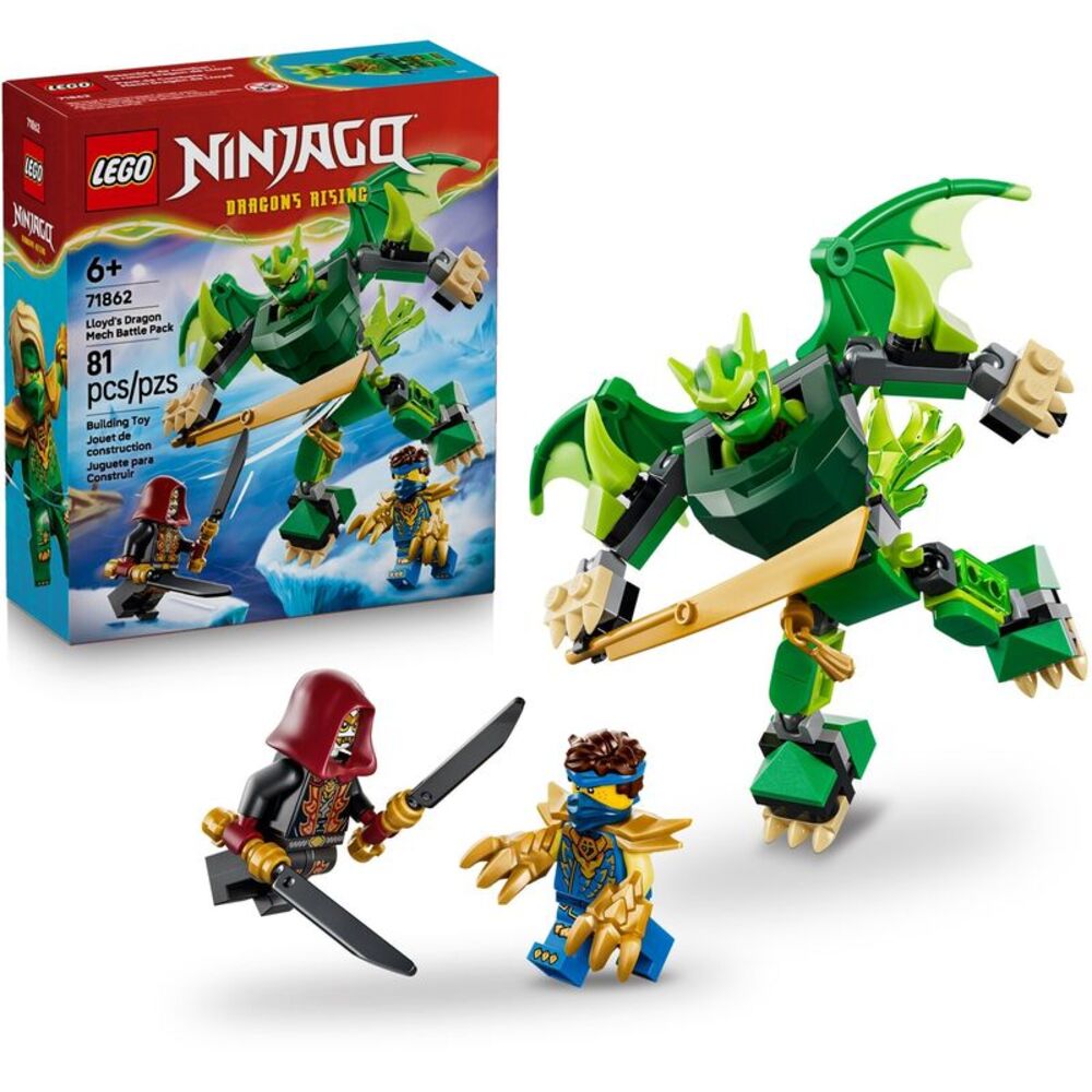 LEGO® Ninjago® Lloyd's Dragon Mech Battle Pack 71862  COLLECTIBLES